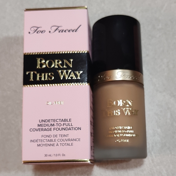 Too Faced Born This Way Foundation Light Beige 30 ml/1.0 Fl. Oz. NIB - Picture 1 of 6